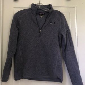 Purple Patagonia Quarter Zip